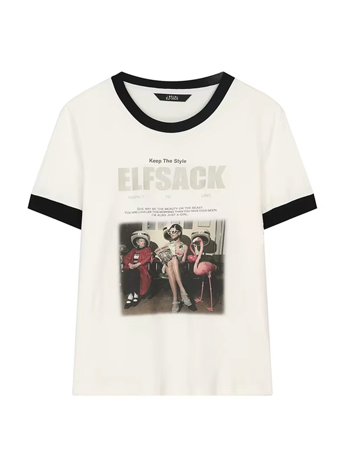 Vintage Photo Ringer T-shirt