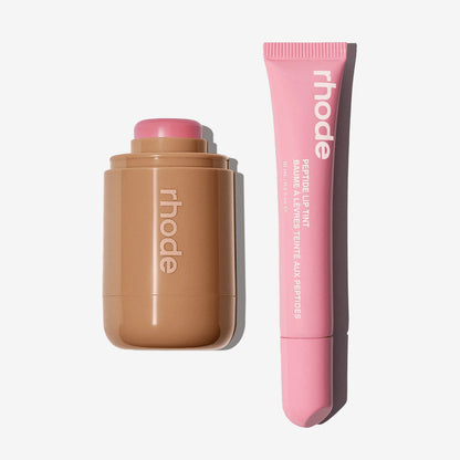 Rhode Pocket Blush + Peptide Lip Tint Duo