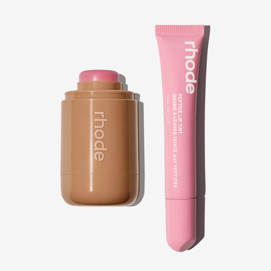 Rhode Pocket Blush + Peptide Lip Tint Duo