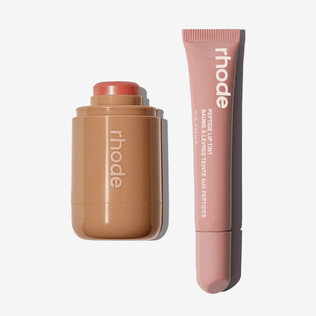 Rhode Pocket Blush + Peptide Lip Tint Duo