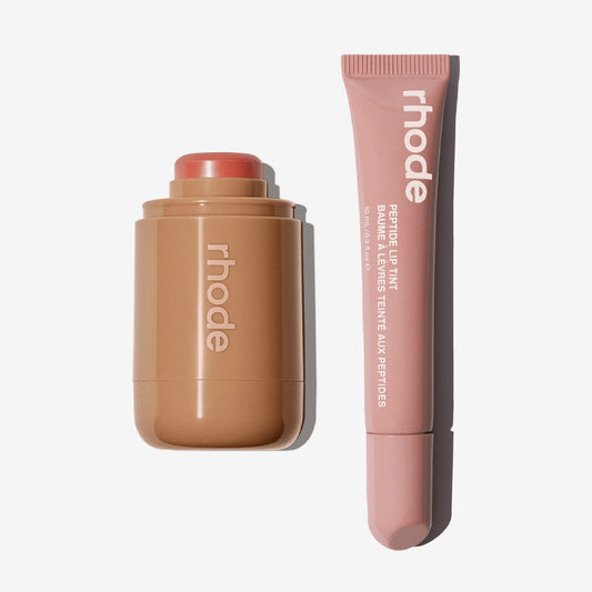 Rhode Pocket Blush + Peptide Lip Tint Duo