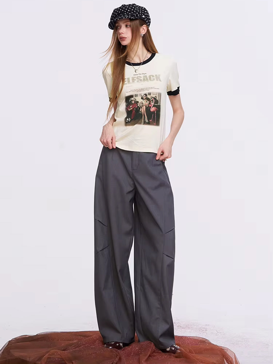 Vintage Photo Ringer T-shirt