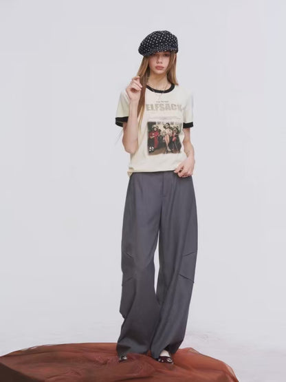Vintage Photo Ringer T-shirt